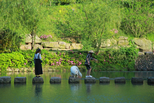 长沙梅溪湖桃花岭公园