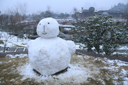 堆雪人