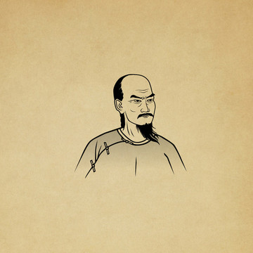 古人畫像 古代人物畫像之十一