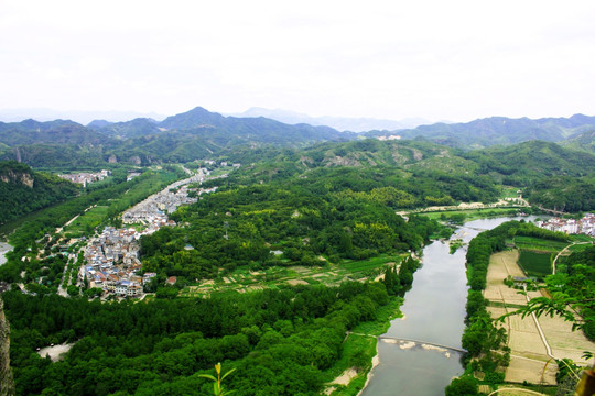 缙云仙都全景