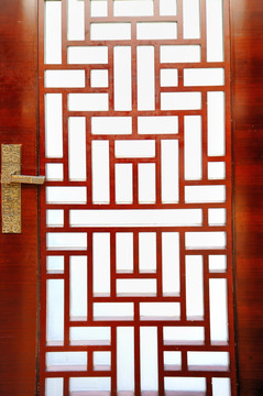 中式镂空木门