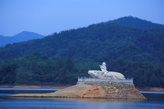 长沙白鹭湖风景区白鹭水库