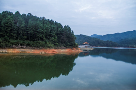 长沙白鹭湖风景区白鹭水库