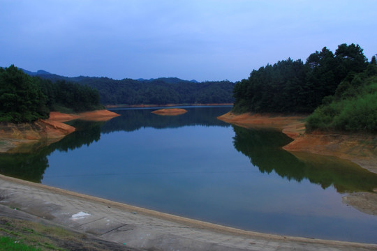 长沙白鹭湖风景区白鹭水库