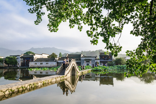 宏村南湖美景