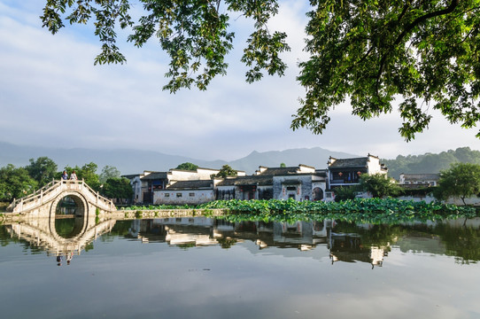 宏村南湖美景