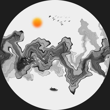 水墨畫