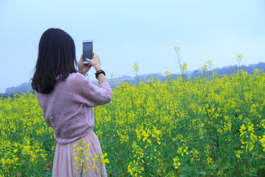 手机摄影拍花