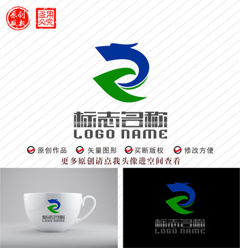 ZR字母FR FZ 龍 標(biāo)志