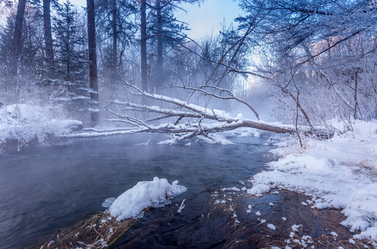 长白山魔界雪景