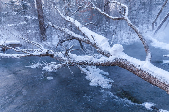 长白山魔界雪景