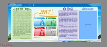 環(huán)境保護(hù)板報(bào)