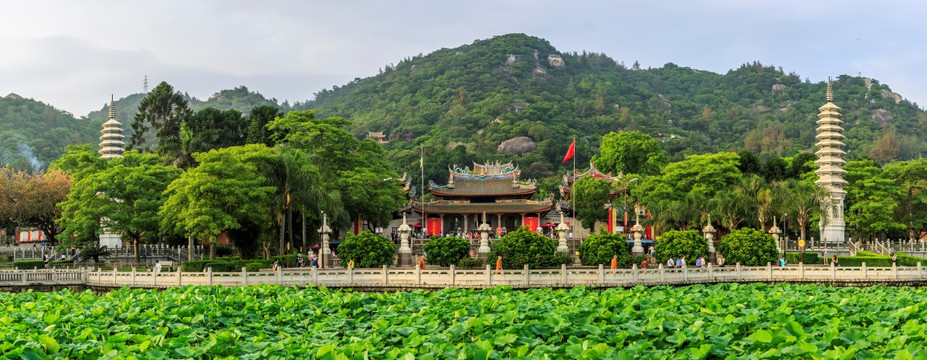 厦门南普陀寺全景