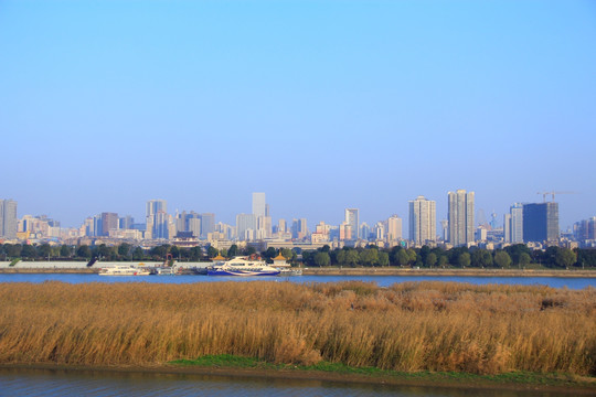 长沙河西湘江风光带