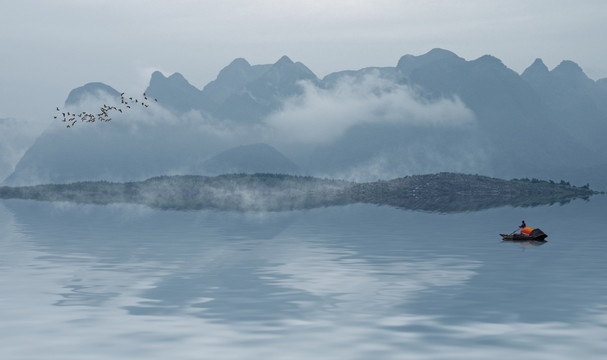 水墨山水