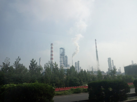 去蘭山的路上