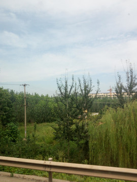 去蘭山的路上