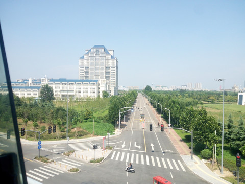 去兰山的路上