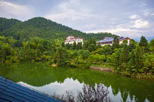 上杭古田山庄五龙湖