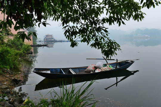 水库风景 水库