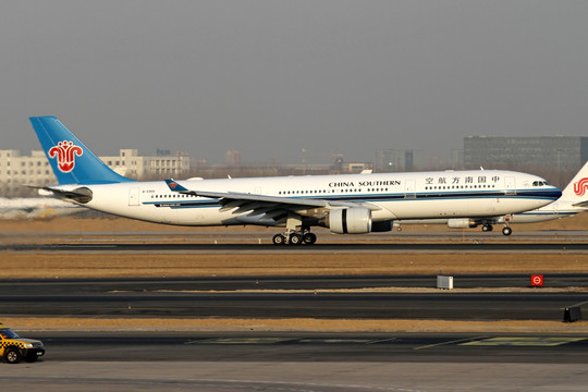中国南方航空 飞机 首都机场