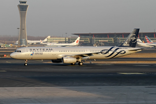 中国南方航空 飞机 首都机场