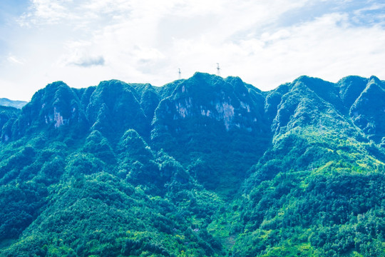 青山 笔架山