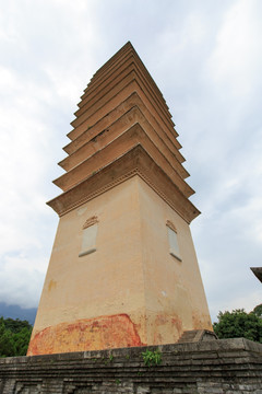 云南大理 崇圣寺三塔 千寻塔