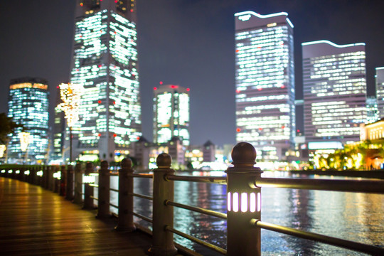 日本横滨夜景