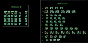 深圳博林天瑞量房户型图及方案