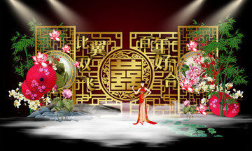 中式婚礼 古典婚礼 传统婚礼