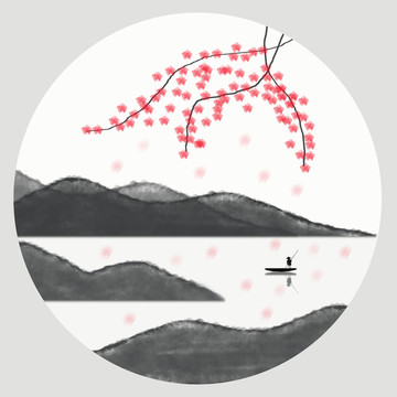 意境山水畫