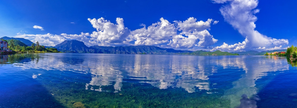 泸沽湖 拼接高清图