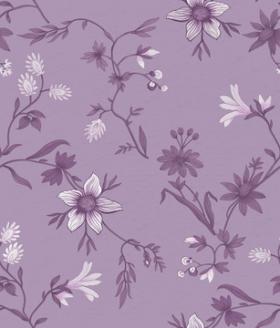 紫色循环花卉