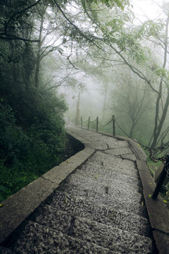 西岳 华山 山道