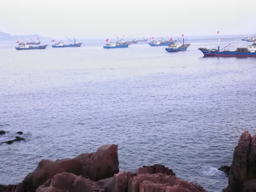 阳光海滩 阳光大海 海边云