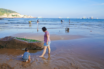 海边渡假 沙滩海浪 碧海蓝天