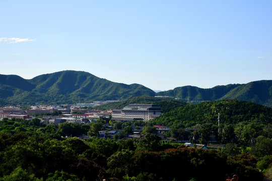 城市景观 北京远景 西山