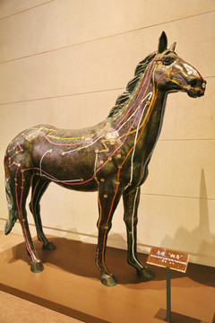 东汉马援铜马模型