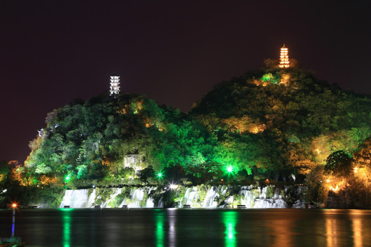 柳州 蟠龙山 蟠龙塔 文光塔