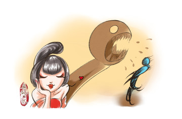 美女也很兇