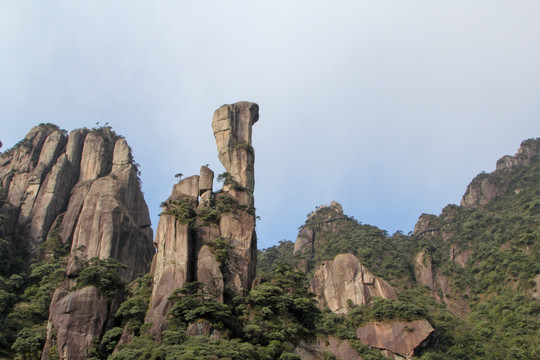 江西 山 三清山 景点 自然