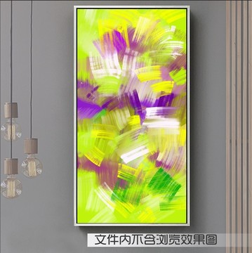 抽象油畫