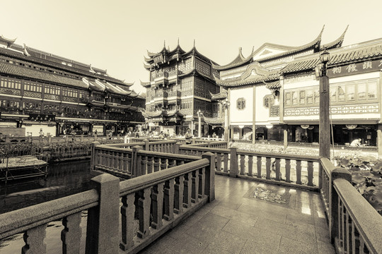 上海城隍廟懷舊照片