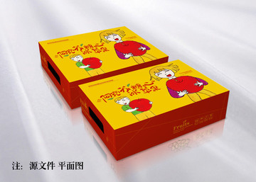 蘋果包裝設(shè)計(jì)（平面圖）