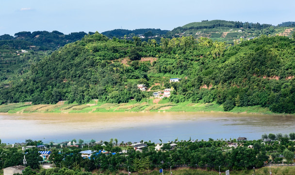 关刀山岷江湿地公园