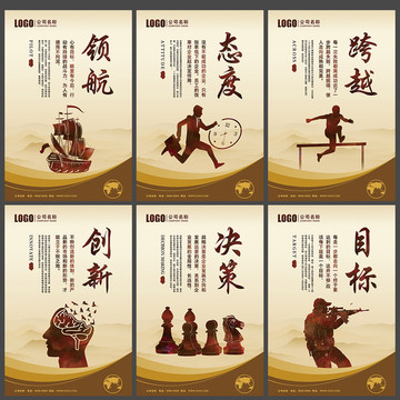 創(chuàng)新目標(biāo)態(tài)度決策企業(yè)展板設(shè)計(jì)