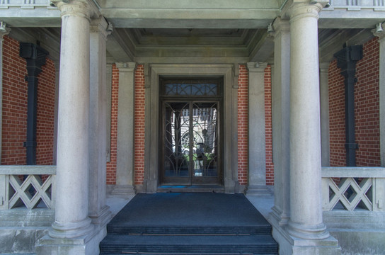 欧式建筑门