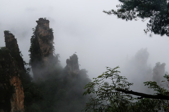 张家界高山