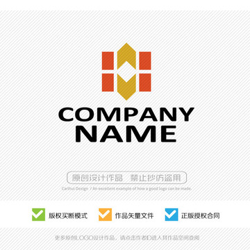 金融 理财 金桥 LOGO设计